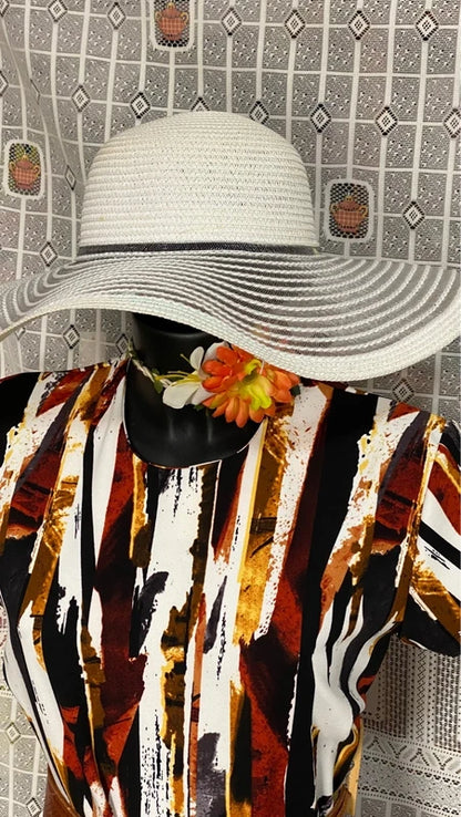 Abito longuette artistico