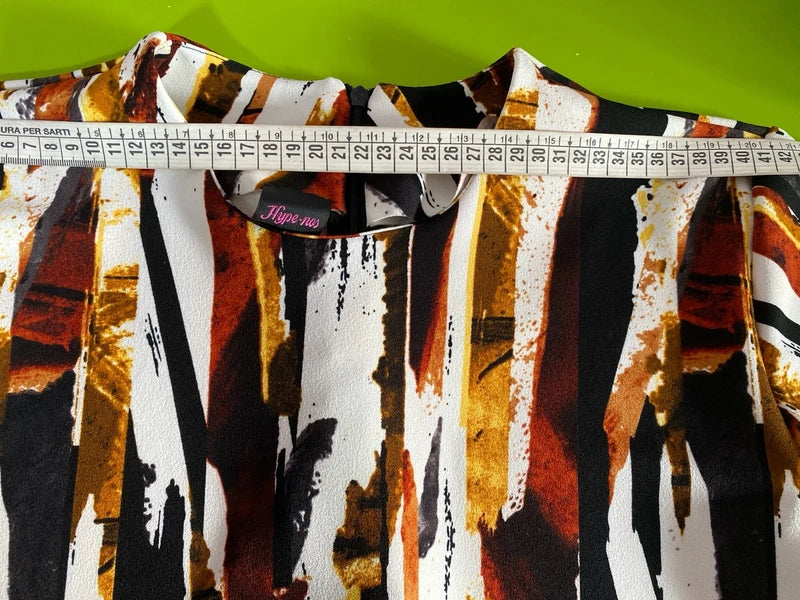 Abito longuette artistico