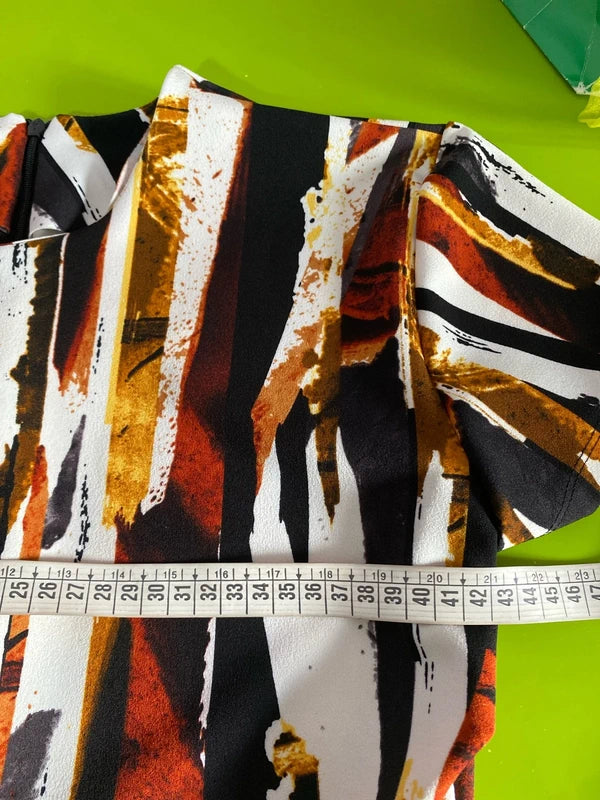 Abito longuette artistico