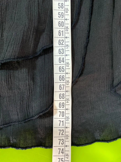 One-piece swimsuit and red skirt