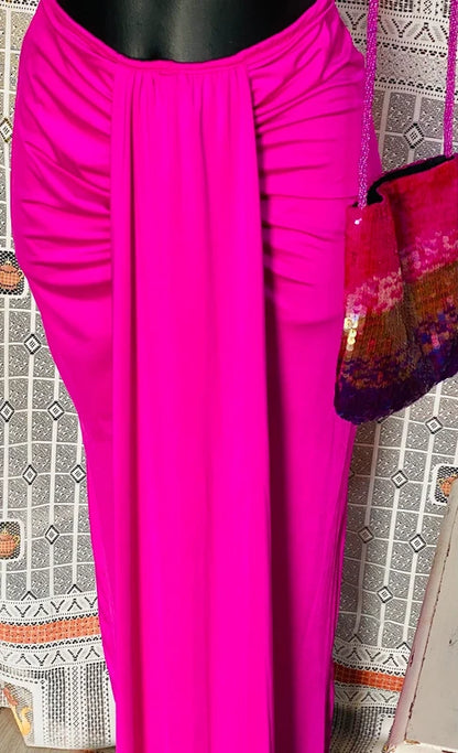 Complete with pharaonic style skirt and top