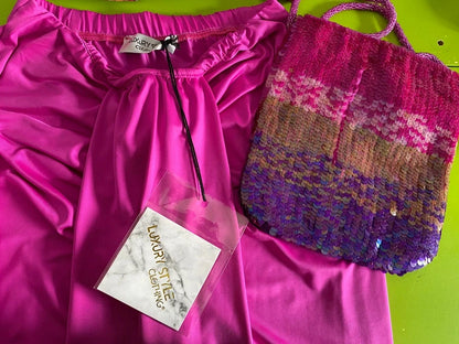 Complete with pharaonic style skirt and top