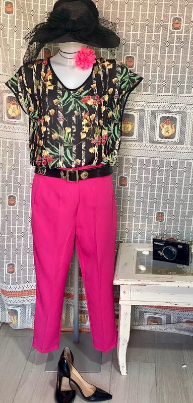 Trousers and top set