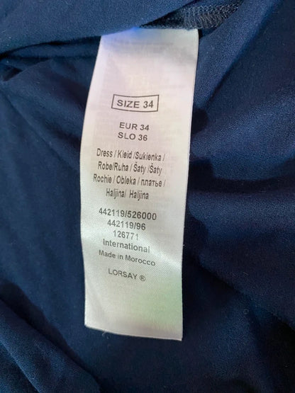 Pitty sheer sleeve longuette dress