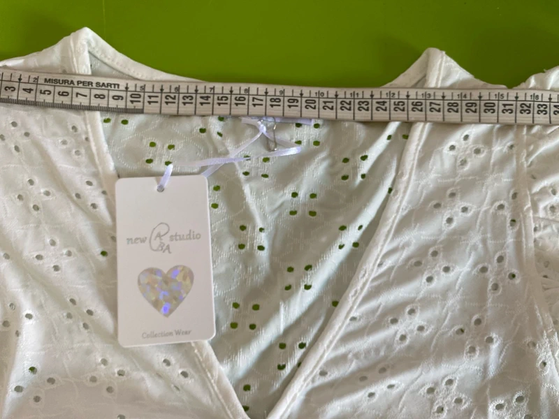 Vintage San Gallo embroidery top and skirt set