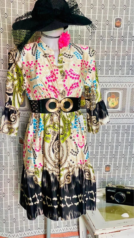 Vintage Boho Bohemian chic dress