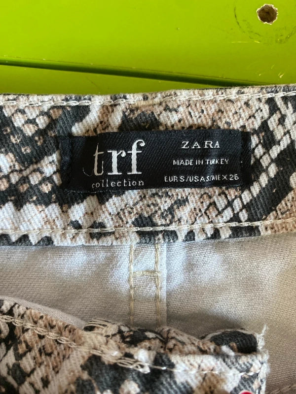 Zara Asymmetric Denim Skirt and Top Set