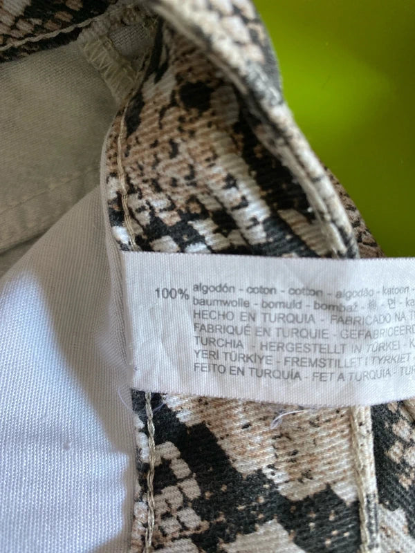 Zara Asymmetric Denim Skirt and Top Set