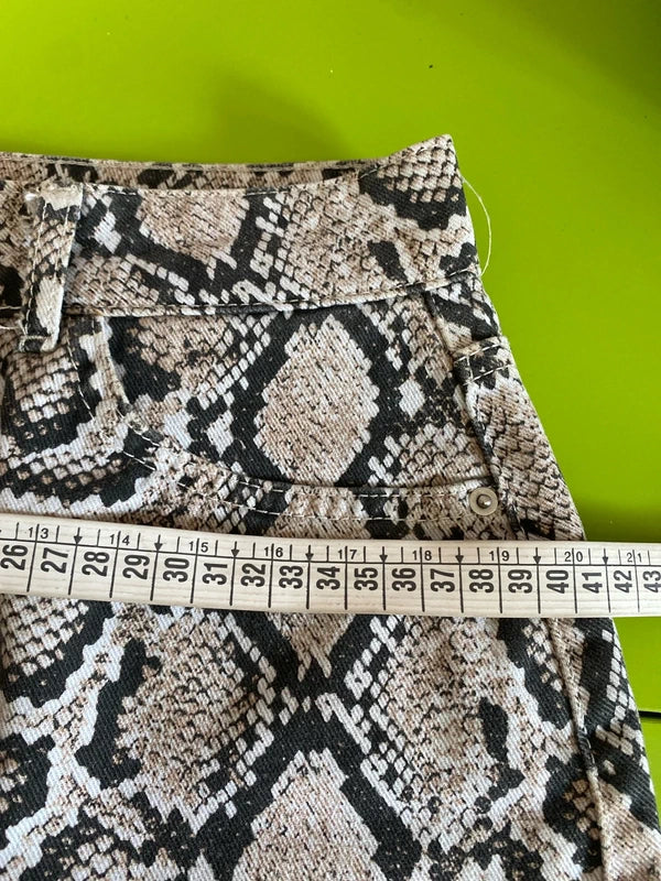 Zara Asymmetric Denim Skirt and Top Set