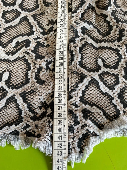 Zara Asymmetric Denim Skirt and Top Set