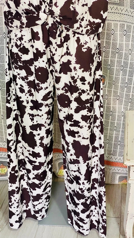 Palazzo trousers and top coordinated