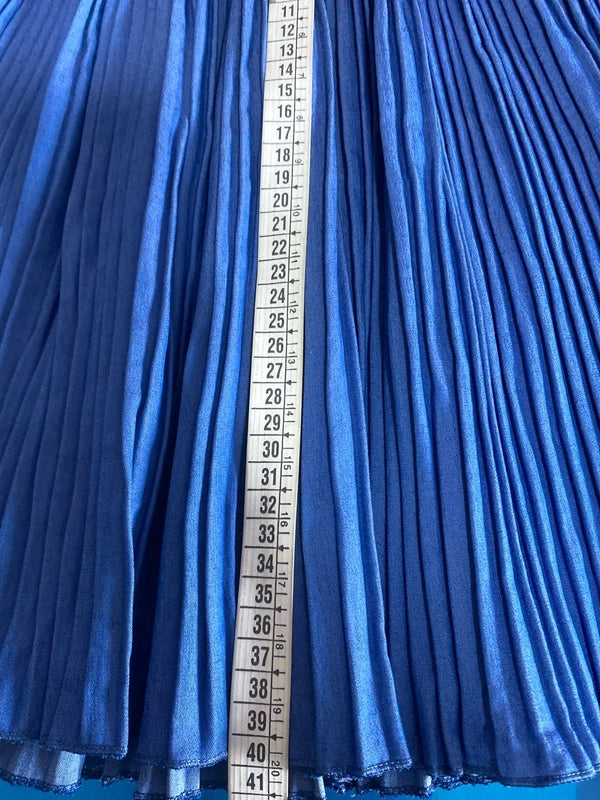 Top Vintage fantasia astratta e Gonna plissettata