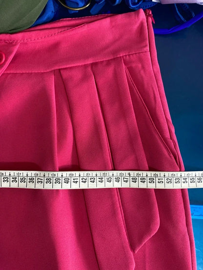 Curvy trousers and T-shirt set