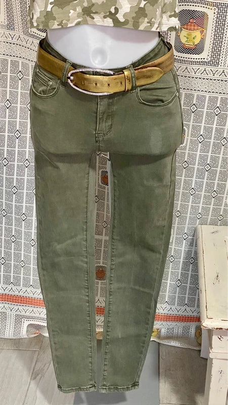 Jeans Push-Up modellante e Top