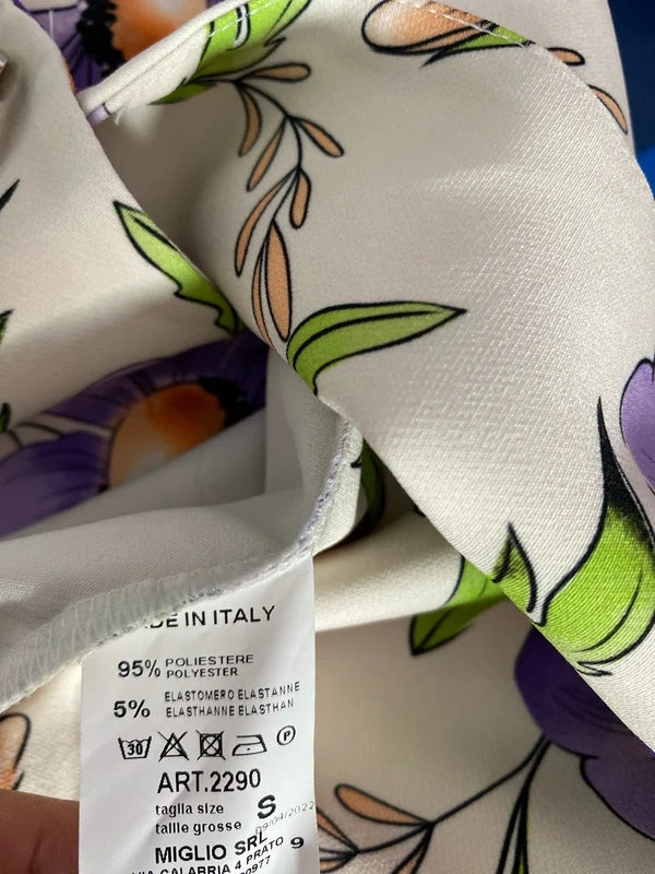 Vintage Dress with Belt and Vitty Necklace