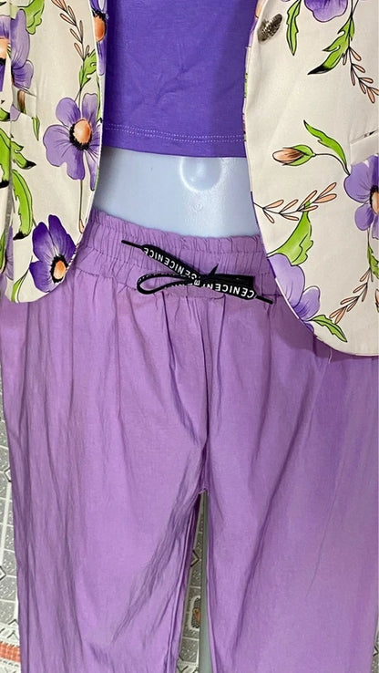 Vintage Dress with Belt and Vitty Necklace