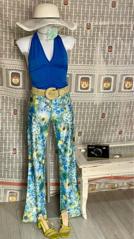 Vintage 70s Trousers, Top and Sandals