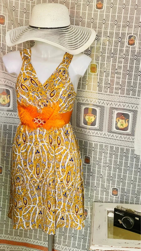 Abito donna Yellow longuette