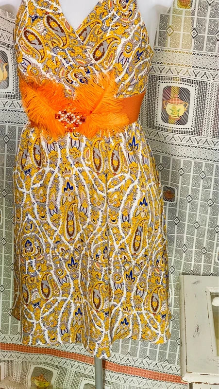 Abito donna Yellow longuette