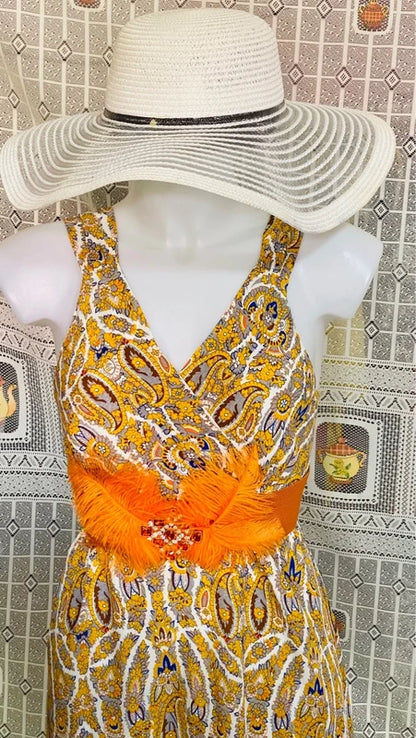 Abito donna Yellow longuette