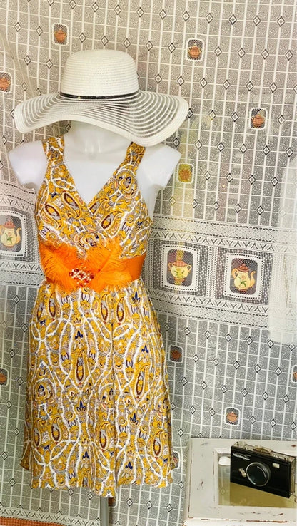 Abito donna Yellow longuette