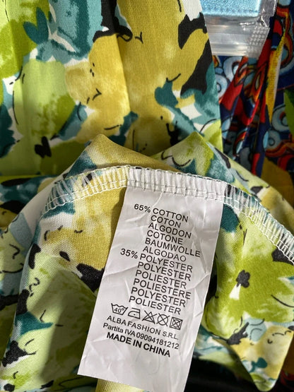 Abito longuette floreali Green