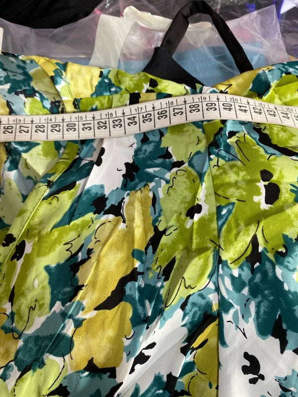 Abito longuette floreali Green