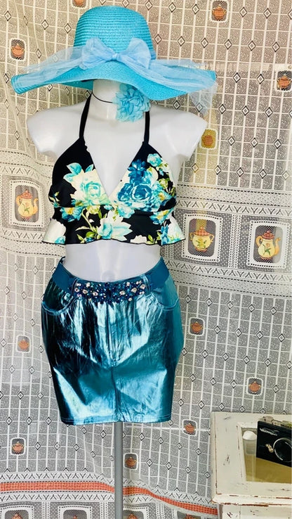 Metallic Emerald Suit