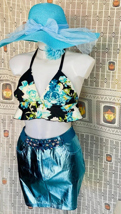 Metallic Emerald Suit