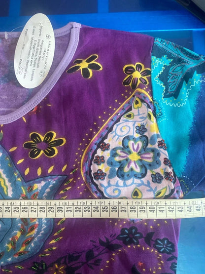 Women's Metallic Mini Skirt &amp; ROSE Top Set