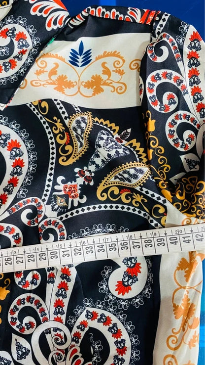 Elegant Paccio Boho Chic Long Dress