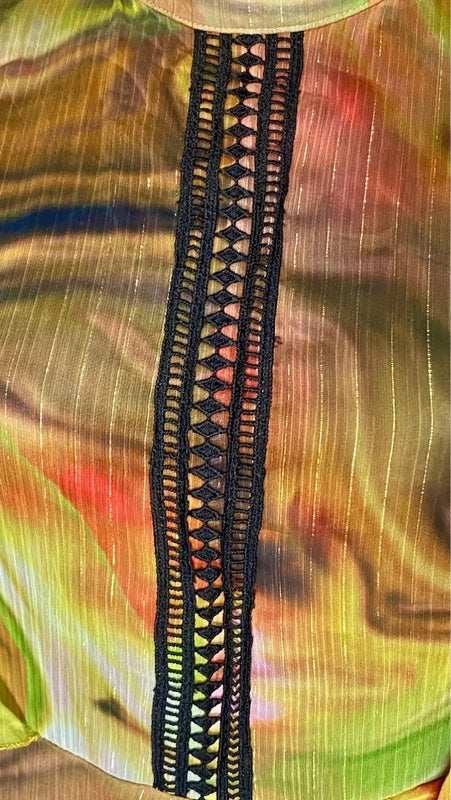 Women's voile lace dress