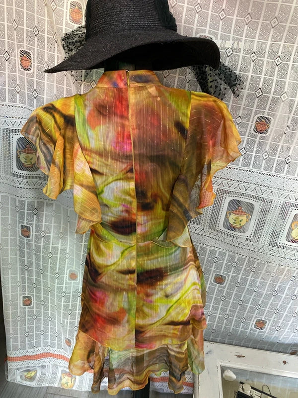 Abito donna in pizzo voilant