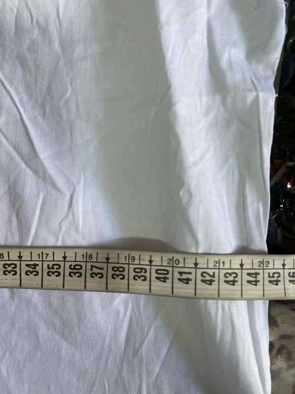 High-waisted palazzo trousers and voile top set