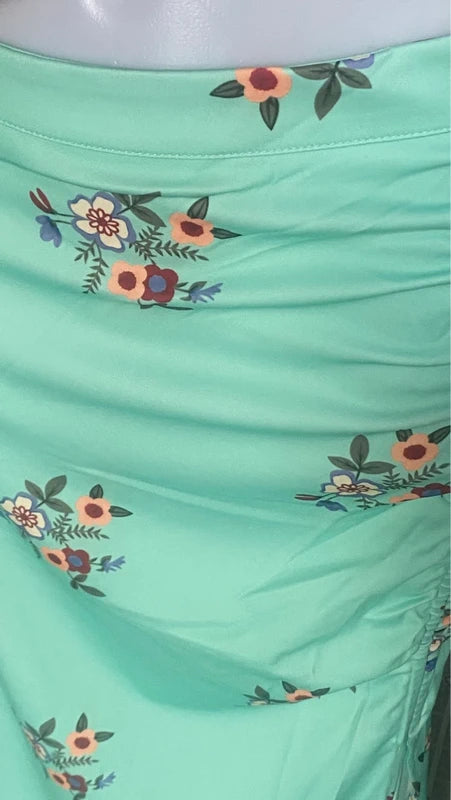 Completo Gonna lunga floreale e Top