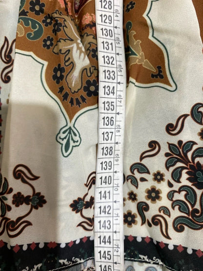 Women's long dress with ruffles