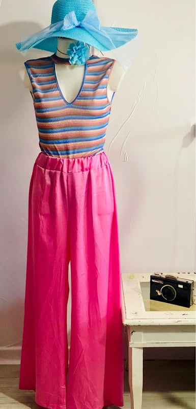 Outfit Elegante e Femminile Top Body a Canotta & Pantalone Marcy