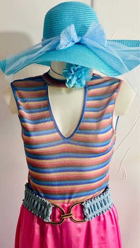 Outfit Elegante e Femminile Top Body a Canotta & Pantalone Marcy