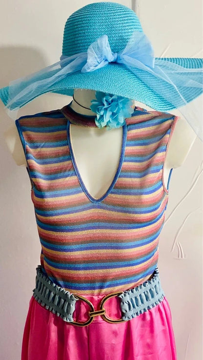 Outfit Elegante e Femminile Top Body a Canotta & Pantalone Marcy