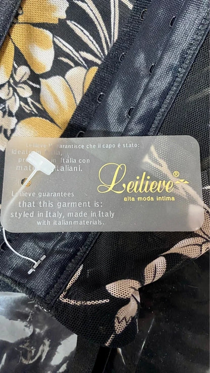 Completo Con Bustier & Pantalone a Vita Alta Metallizzato Gold