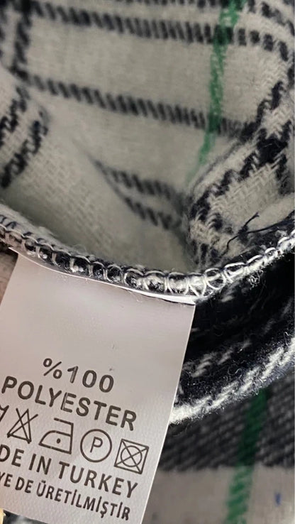 Cappotto Stile Over Fantasia Scozzese