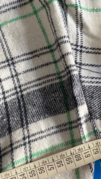 Cappotto Stile Over Fantasia Scozzese