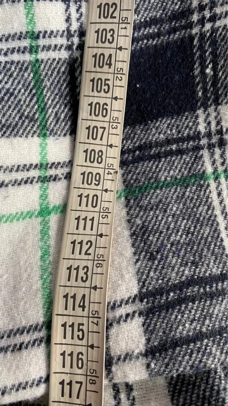 Cappotto Stile Over Fantasia Scozzese