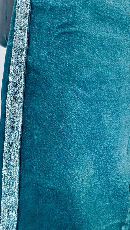 Completo Arge Top Body & Jeans Con Bande Argento