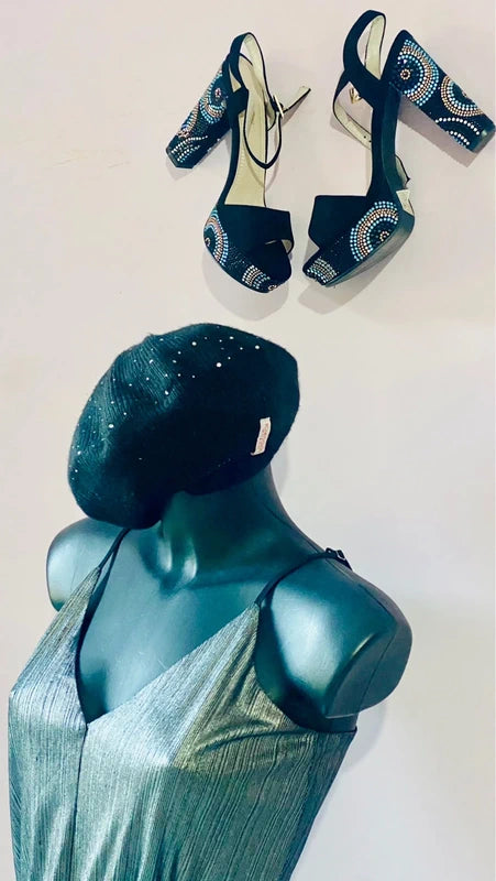 Completo Arge Top Body & Jeans Con Bande Argento