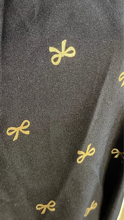 Abito Longuette Midi Fantasia Fiocchi Oro