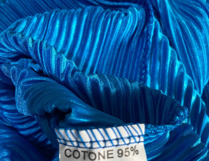 Abito Longuette Midi Plissetattato