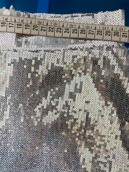 Completo Gonna Lunga con Paillettes e Camicia Crop