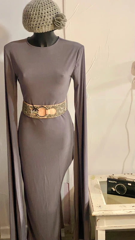 Abito lungo Asimmetrico Elastico  Mody