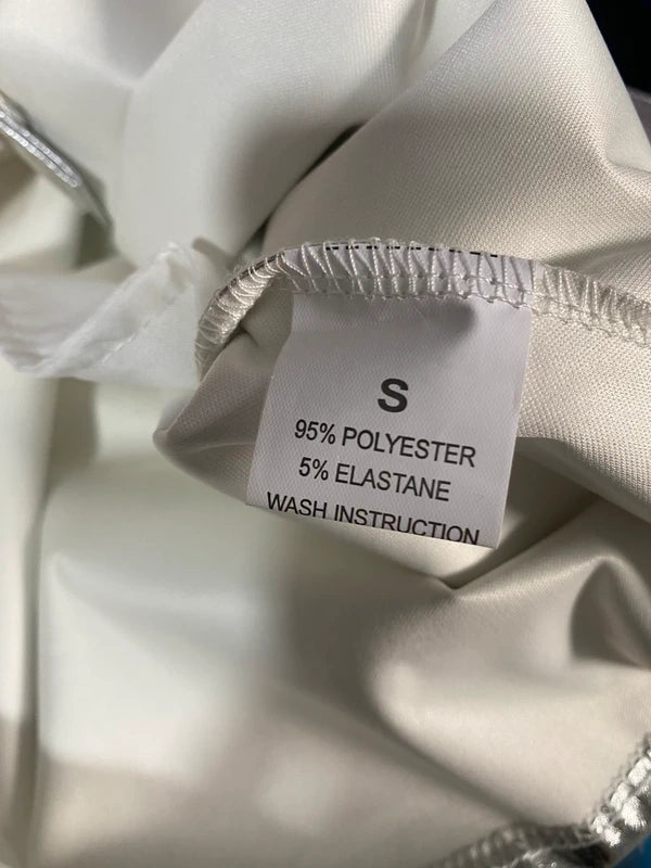 Top con Paillettes e Gonna Midi Silver